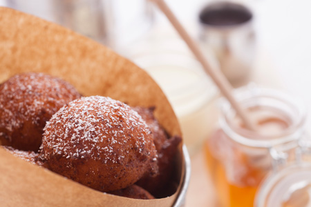 手作りドーナツ